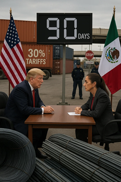 Trump Delays 30% Tariff on Mexican Imports by 90 Days