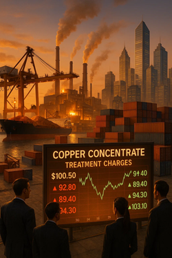 Copper Treatment Charges Index Drops
