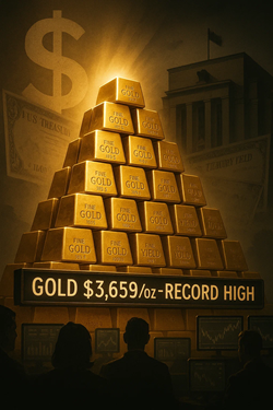 L’Oro Segna Un Nuovo Record Storico: Attese Di Taglio Fed E Dollaro Debole Spingono Le Quotazioni