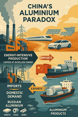 The Paradoxical History of Chinese Aluminum: Between Record Imports and Massive Exports