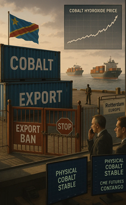 Cobalt Market Tensed: Congo Extends Export Ban