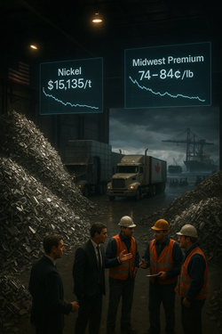 Nickel and Stainless Steel Scrap in the United States: Prices Stuck Until the End of 2025 Amid Excess Supply and Weak Demand