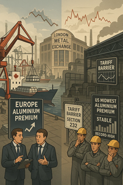Aluminum Premiums in Europe and the United States: Divergent Dynamics and Future Uncertainty