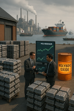 Ferro-Molybdenum Prices Rise in Rotterdam, Supported by Oxide Market