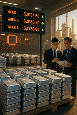 Gallium Prices in China Rise for Third Consecutive Week