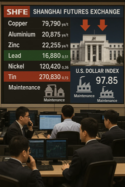 SHFE Base Metals: Broad-Based Gains with Lead in Focus