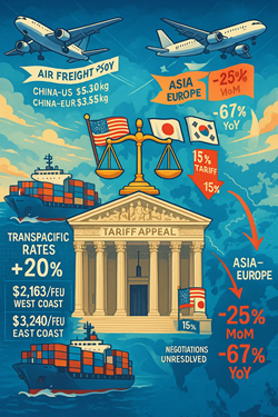 US Trade Tensions: Supreme Court Appeal, New Tariffs, and Pressure on Transportation