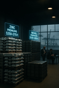 Zinc and Nickel in Europe: Premiums Stable But Demand Stalled