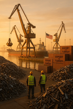 US Ferrous Scrap Market Stalls: Weak Demand and High Freight Costs Hinder Exports