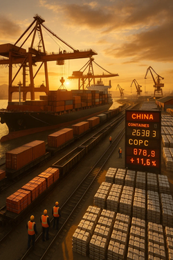 China’s Base Metal Imports: September 2025 Marks a Strong Recovery for Copper and Nickel