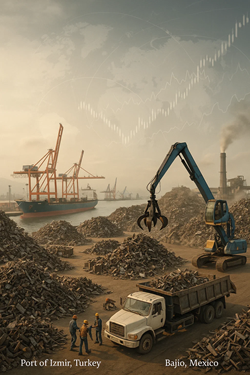 Global Ferrous Scrap Market: Divergences Between Turkey and Mexico