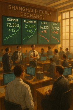 Mixed Market at the Shanghai Futures Exchange