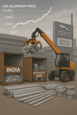 UK Secondary Aluminum Market: High-Grade Scrap Prices Rise, But Domestic Demand Remains Weak
