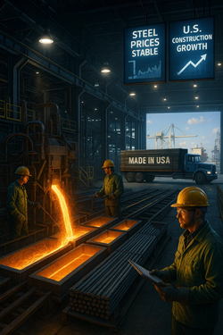 US Rebar Market: Prices Stable But Demand Improving and a Positive Outlook for 2026