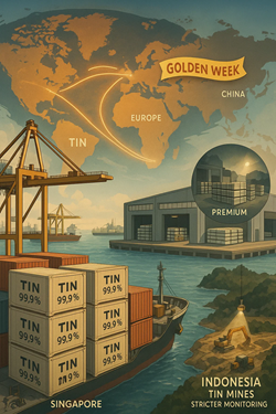 Tin Premiums Stable Between Asia and Europe