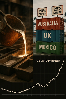 US Lead Premium Hits Two-Year High: Tariffs and Supply Tightness Push Prices to New Record