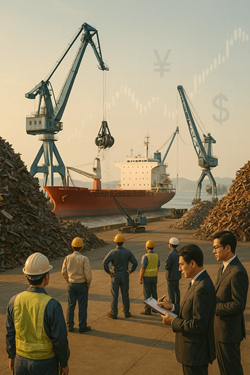 Japanese Ferrous Scrap Prices Slightly Rise for Higher Grades