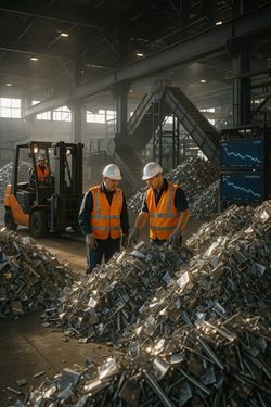 Stainless Steel Scrap Prices Decline in the United States: Weak Demand and Stagnant Activity