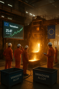 Vanadium Prices Steady in Europe Amid Weak Demand and New EU Sanctions Against Russia
