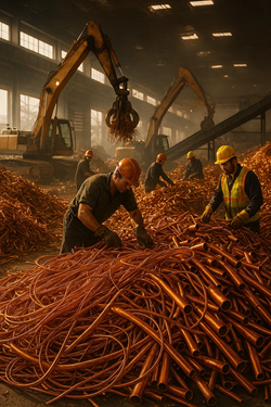 Discounts Rise in the US Recycled Copper Market While Demand Remains Sluggish
