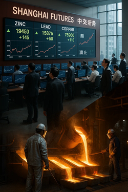 Zinc and Lead Highlighted on the Shanghai Futures Exchange Amid Rebounds and Supply Tensions