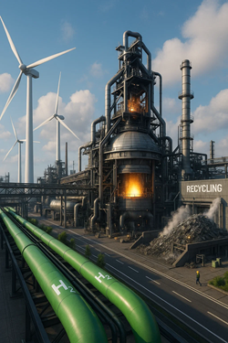 Acciaio Green, Sfida Europea: Tra Costi, Energia E Regole, La Transizione Passa Da Ecomondo 2025