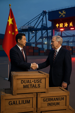 Cina Allenta Le Restrizioni Su Esportazioni A Doppio Uso Verso Gli Stati Uniti: Cautela Nei Mercati Dei Metalli Minori