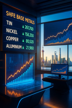 Metalli Di Base In Ripresa A Shanghai: Lo Slancio Di Stagno E Nickel Guida Il Mercato