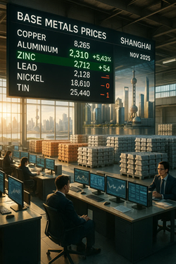Mixed Base Metals Open the Week, with Aluminum Highlighted