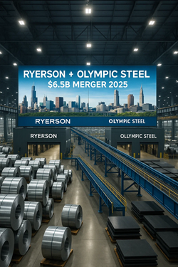 Ryerson and Olympic Steel Merge: Creating a $6.5 Billion Giant at the Heart of the North American Steel Industry