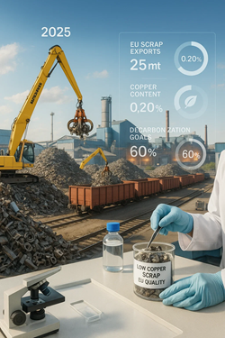 EU: No General Shortage of Ferrous Scrap, But Shortage of High-Quality Material Impedes Decarbonization