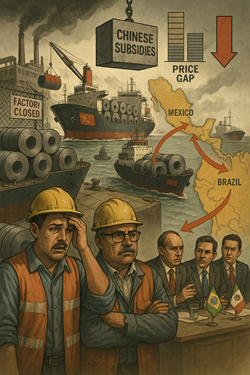 Una Tempesta Di Acciaio Cinese Travolge L’America Latina