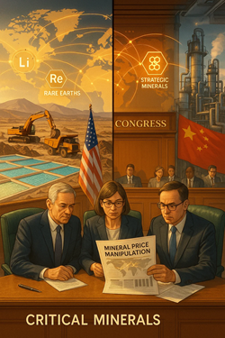 Washington Accusa La Cina: “Manipola I Prezzi Dei Minerali Critici Da Decenni”