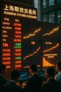 Andamento Misto Dei Metalli Di Base Allo Shanghai Futures Exchange