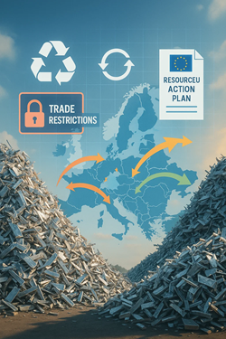 BIR Avverte L’UE: Rischio Di Distorsioni Nel Mercato Dei Rottami Se Il Piano RESourceEU Non Si Baserà Su Dati Solidi
