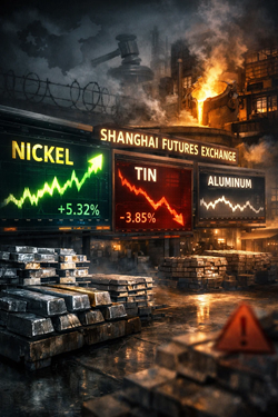 Metalli Di Base Allo SHFE: Pressioni Ribassiste Tra Raffreddamento Speculativo E Segnali Contrastanti Dai Fondamentali