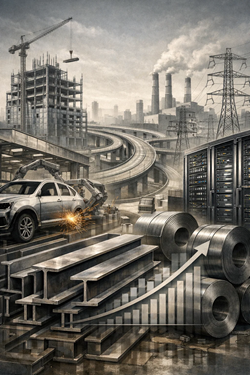 Domanda Di Acciaio Negli Stati Uniti: Crescita Moderata Tra Automotive, Costruzioni E Nuove Infrastrutture