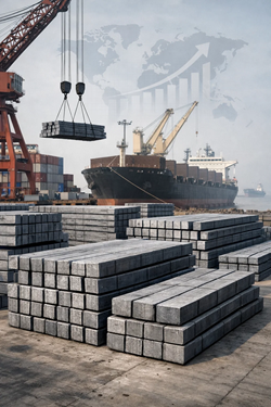 Export Cinesi Di Billette E Slab In Forte Accelerazione Nel 2025 Spinte Da Prezzi Competitivi E Domanda Globale