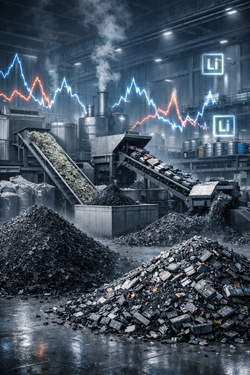 Il Mercato Cinese Del Riciclo Delle Batterie Mostra Un Rialzo Più Graduale