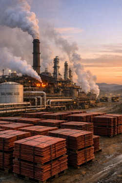 Ivanhoe Avvia Il Nuovo Smelter A Kamoa-Kakula: Rame E Acido Solforico Al Centro Della Strategia Africana