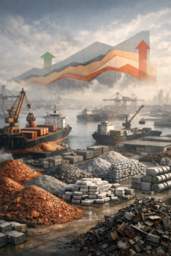 Le Importazioni Cinesi Di Metalli Di Base Chiudono Il 2025 Con Dinamiche Contrastanti