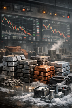Metalli Di Base In Calo A Shanghai: Presa Di Profitto Dopo Il Rally Di Fine Anno