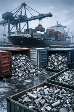 Export Usa Di Rottame Inox: 2025 In Retromarcia, Segnali Di Ripresa Nel 2026