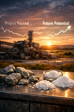 Imerys Sospende Il Progetto British Lithium In Attesa Di Nuove Condizioni Di Mercato