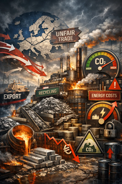 L’Alluminio Europeo Sotto Pressione: Una Tempesta Perfetta Tra Commercio, Costi E Decarbonizzazione