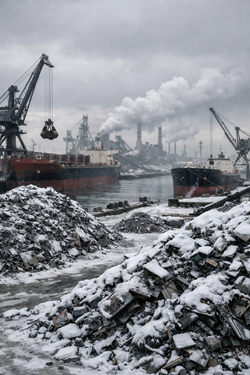 Mercato Globale Del Rottame Ferroso: Scambi Ridotti E Domanda Prudente Tra Clima Avverso E Incertezze Stagionali