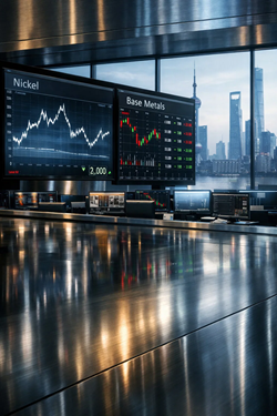 Metalli Di Base Allo SHFE: Il Nickel Guida Un Mercato A Due Velocità
