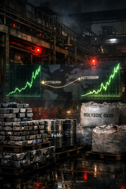 Molibdeno In Corsa: L’Outage Di Langeloth Alimenta Una Spirale Rialzista Globale
