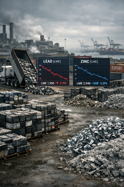 Piombo E Zinco Negli Usa: Prezzi Sostenuti Tra Export E Competizione Interna