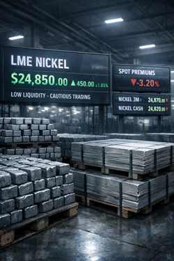 Premi Spot Del Nichel In Calo: Prezzi LME Elevati Frenano La Liquidità